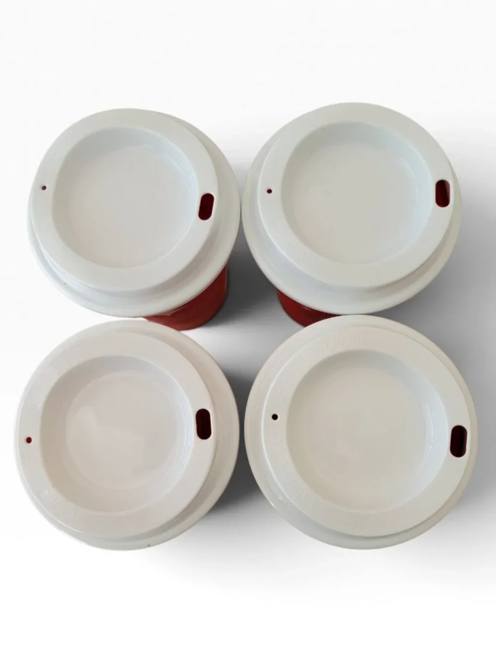 Starbucks 2023 Holiday Reusable Red Cups Set of 4 (16oz)